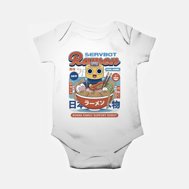 Servbot Ramen Vintage-Baby-Basic-Onesie-LAGELANTEE