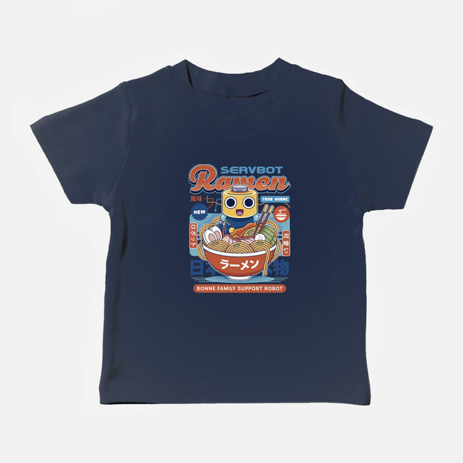 Servbot Ramen Vintage-Baby-Basic-Tee-LAGELANTEE