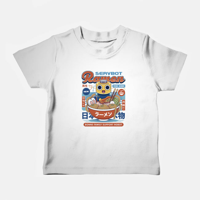 Servbot Ramen Vintage-Baby-Basic-Tee-LAGELANTEE