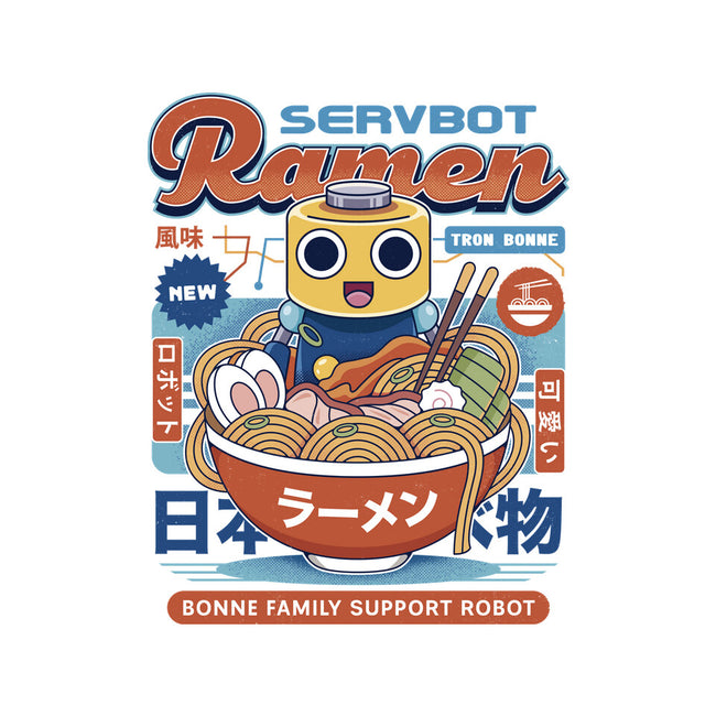 Servbot Ramen Vintage-Mens-Basic-Tee-LAGELANTEE