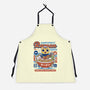 Servbot Ramen Vintage-Unisex-Kitchen-Apron-LAGELANTEE