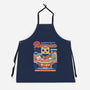 Servbot Ramen Vintage-Unisex-Kitchen-Apron-LAGELANTEE