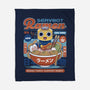 Servbot Ramen Vintage-None-Fleece-Blanket-LAGELANTEE