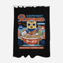 Servbot Ramen Vintage-None-Polyester-Shower Curtain-LAGELANTEE