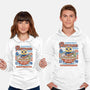 Servbot Ramen Vintage-Unisex-Pullover-Sweatshirt-LAGELANTEE