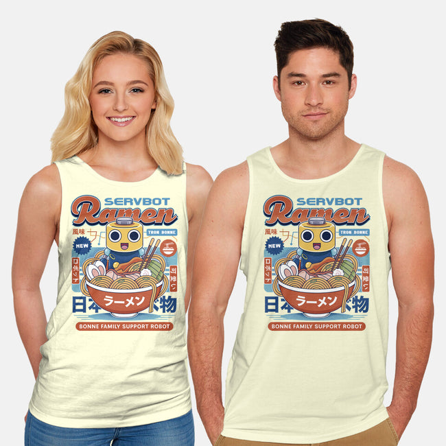 Servbot Ramen Vintage-Unisex-Basic-Tank-LAGELANTEE