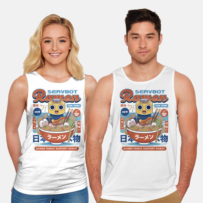 Servbot Ramen Vintage-Unisex-Basic-Tank-LAGELANTEE