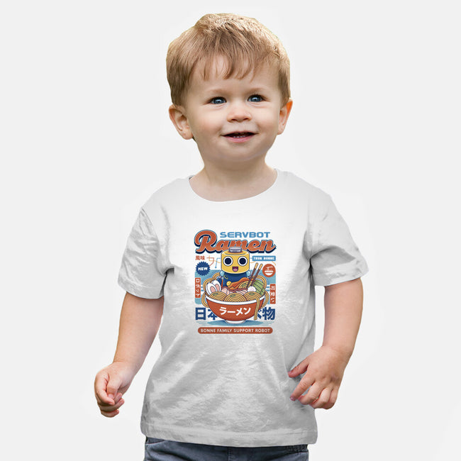 Servbot Ramen Vintage-Baby-Basic-Tee-LAGELANTEE