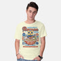 Servbot Ramen Vintage-Mens-Basic-Tee-LAGELANTEE