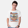 Servbot Ramen Vintage-Mens-Basic-Tee-LAGELANTEE