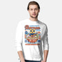 Servbot Ramen Vintage-Mens-Long Sleeved-Tee-LAGELANTEE