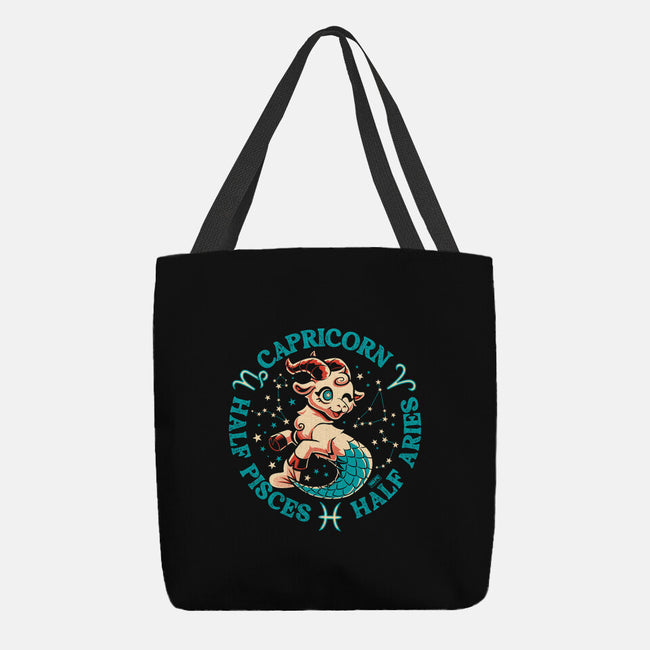 Half Pisces Half Aries-None-Basic Tote-Bag-worlddominationforcats