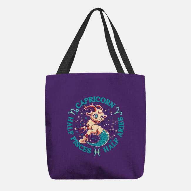 Half Pisces Half Aries-None-Basic Tote-Bag-worlddominationforcats