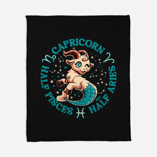 Half Pisces Half Aries-None-Fleece-Blanket-worlddominationforcats