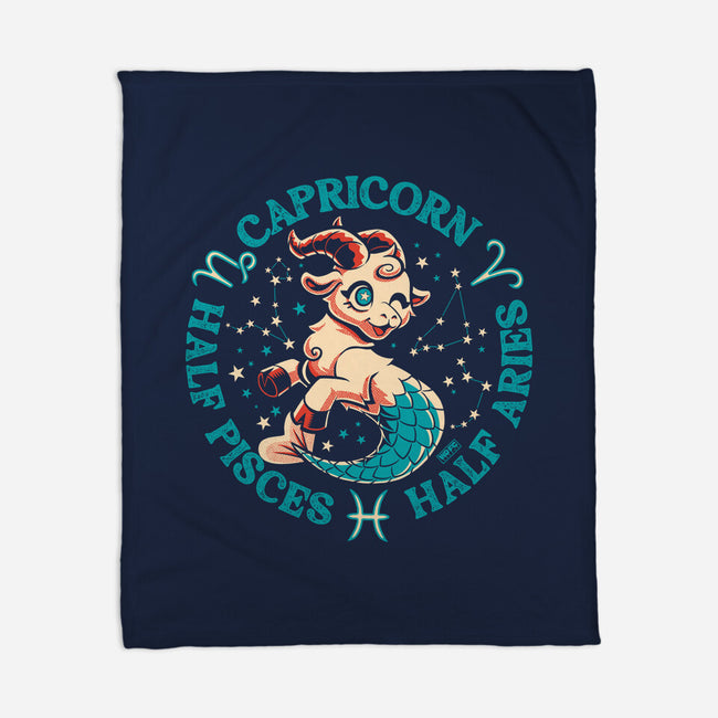 Half Pisces Half Aries-None-Fleece-Blanket-worlddominationforcats