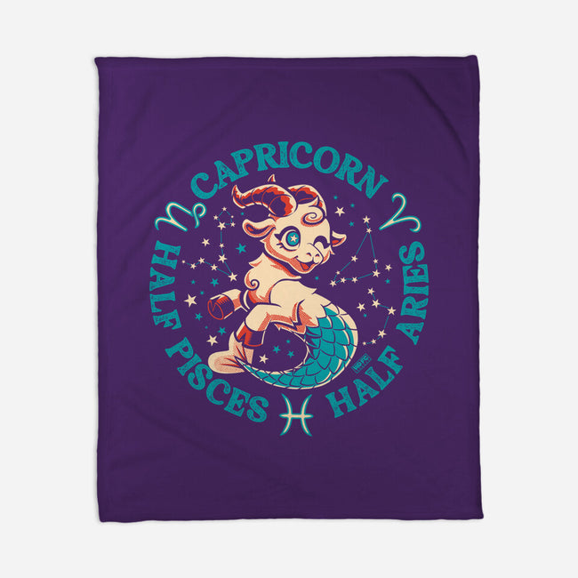 Half Pisces Half Aries-None-Fleece-Blanket-worlddominationforcats