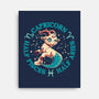 Half Pisces Half Aries-None-Stretched-Canvas-worlddominationforcats