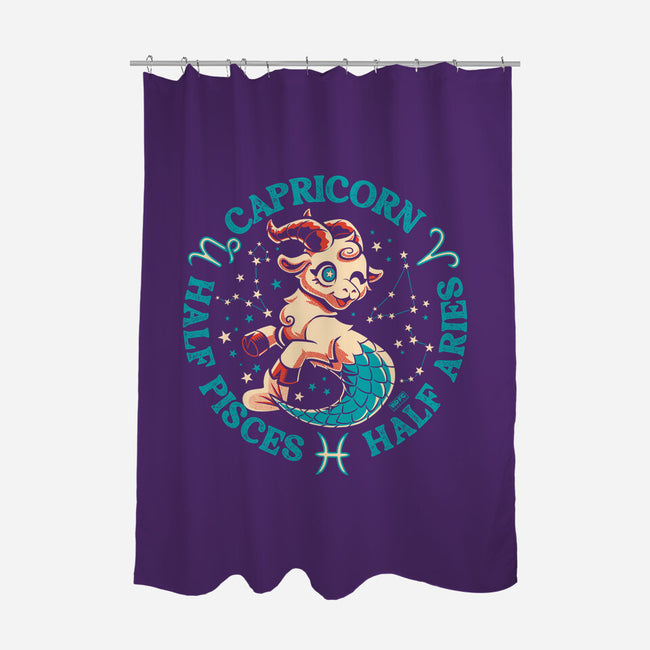 Half Pisces Half Aries-None-Polyester-Shower Curtain-worlddominationforcats