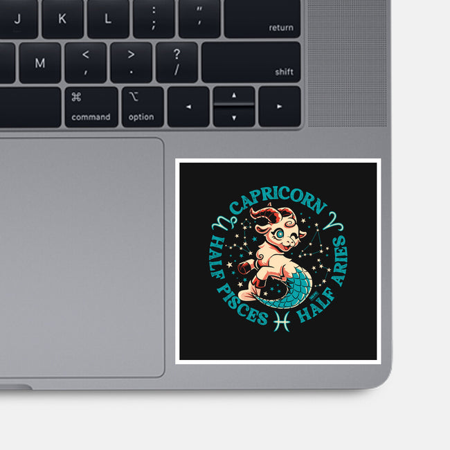 Half Pisces Half Aries-None-Glossy-Sticker-worlddominationforcats