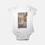Onsen Cat Meowster-Baby-Basic-Onesie-vp021