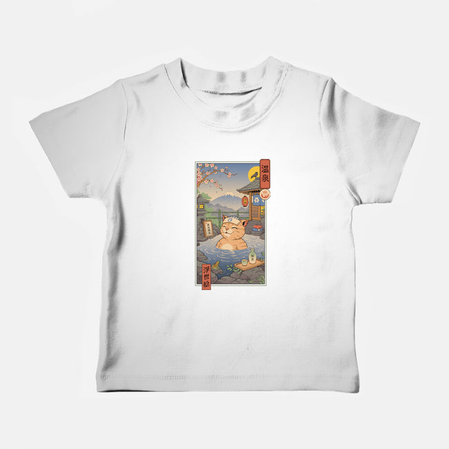 Onsen Cat Meowster-Baby-Basic-Tee-vp021