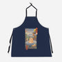 Onsen Cat Meowster-Unisex-Kitchen-Apron-vp021