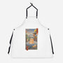 Onsen Cat Meowster-Unisex-Kitchen-Apron-vp021