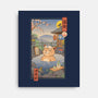 Onsen Cat Meowster-None-Stretched-Canvas-vp021