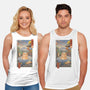 Onsen Cat Meowster-Unisex-Basic-Tank-vp021