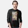Onsen Cat Meowster-Mens-Long Sleeved-Tee-vp021