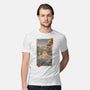 Onsen Cat Meowster-Mens-Premium-Tee-vp021