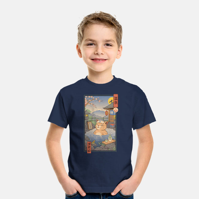 Onsen Cat Meowster-Youth-Basic-Tee-vp021