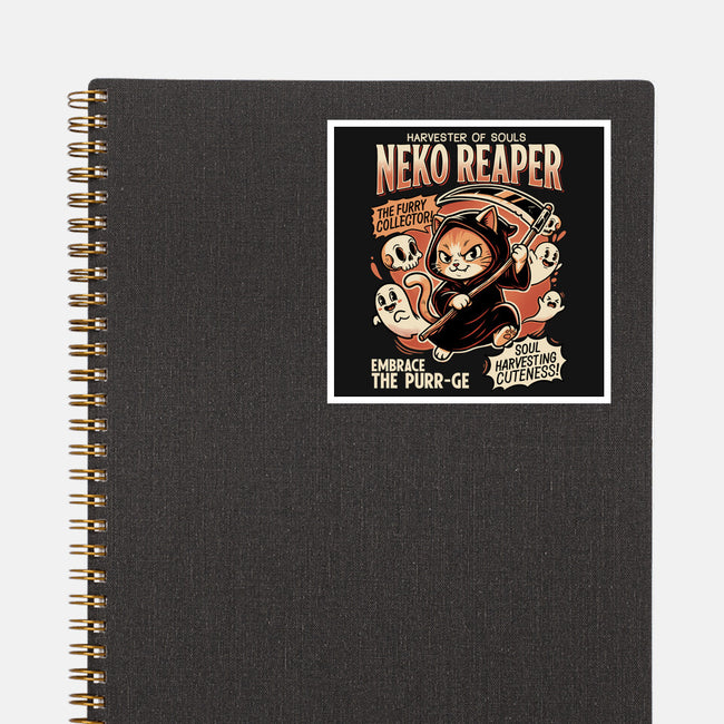Neko Reaper-None-Glossy-Sticker-P1yu5h