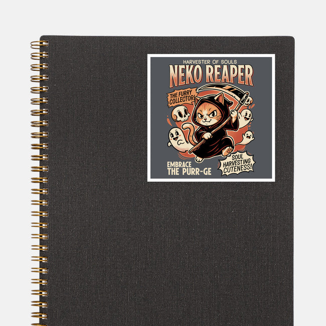 Neko Reaper-None-Glossy-Sticker-P1yu5h