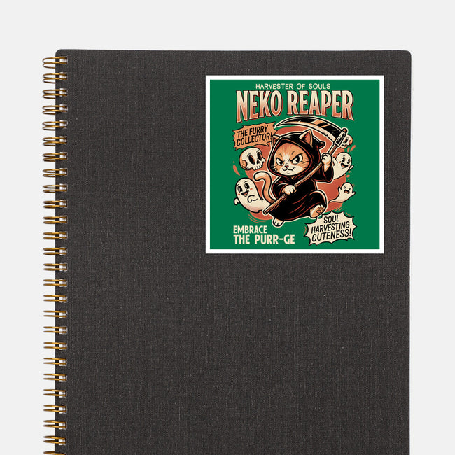 Neko Reaper-None-Glossy-Sticker-P1yu5h