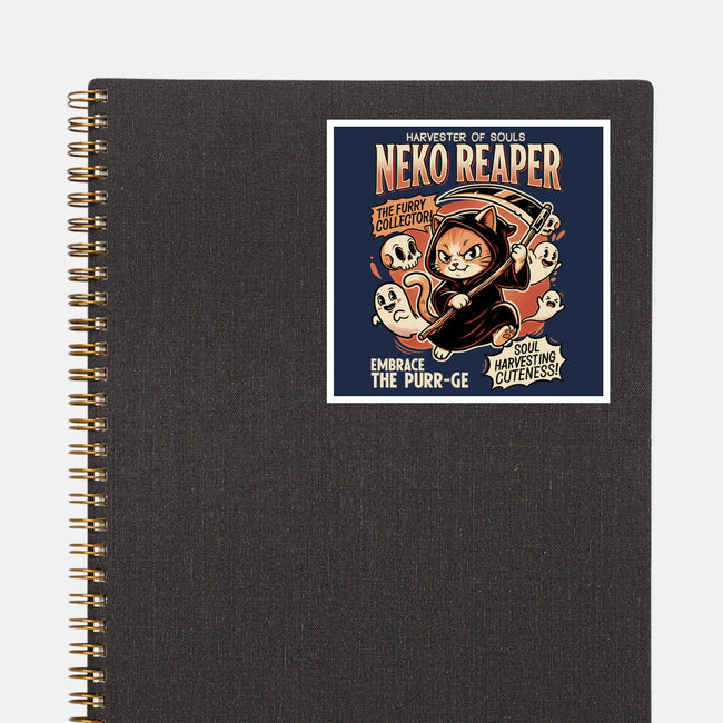 Neko Reaper-None-Glossy-Sticker-P1yu5h