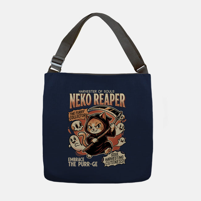 Neko Reaper-None-Adjustable Tote-Bag-P1yu5h