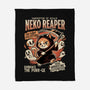 Neko Reaper-None-Fleece-Blanket-P1yu5h