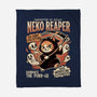 Neko Reaper-None-Fleece-Blanket-P1yu5h