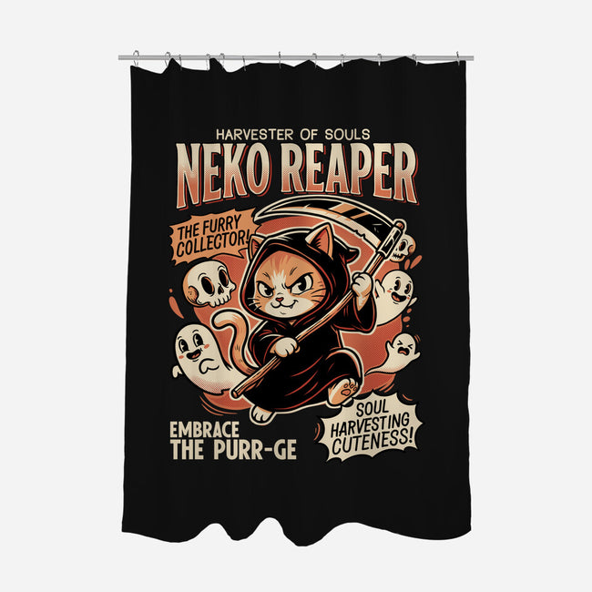 Neko Reaper-None-Polyester-Shower Curtain-P1yu5h