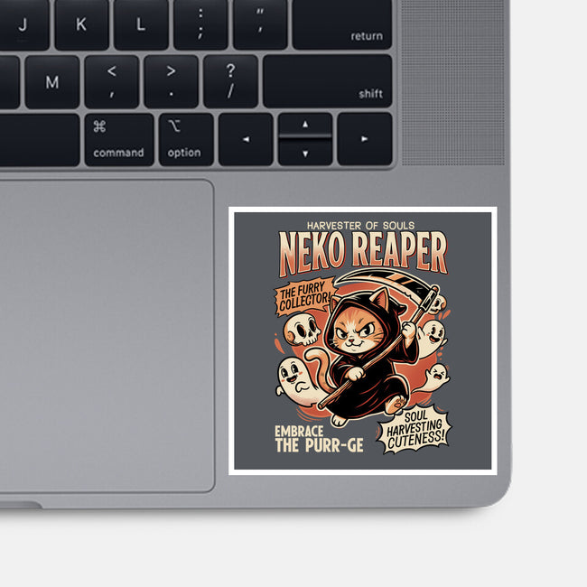 Neko Reaper-None-Glossy-Sticker-P1yu5h