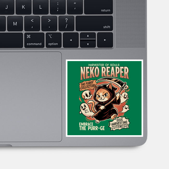 Neko Reaper-None-Glossy-Sticker-P1yu5h