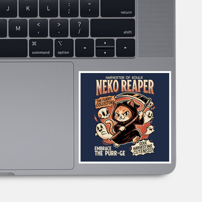 Neko Reaper-None-Glossy-Sticker-P1yu5h