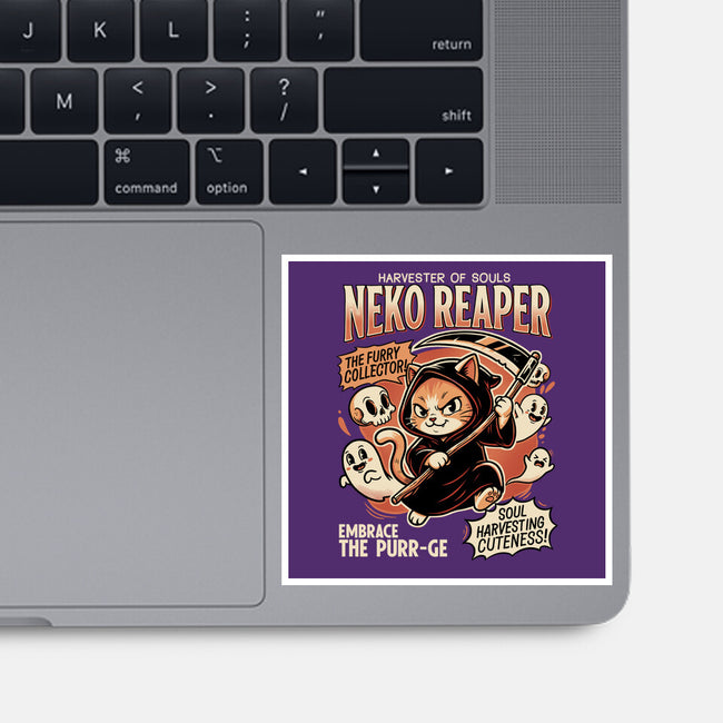 Neko Reaper-None-Glossy-Sticker-P1yu5h