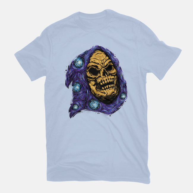 Starry Night Of Doom-Mens-Basic-Tee-glitchygorilla