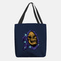 Starry Night Of Doom-None-Basic Tote-Bag-glitchygorilla