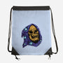 Starry Night Of Doom-None-Drawstring-Bag-glitchygorilla