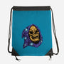 Starry Night Of Doom-None-Drawstring-Bag-glitchygorilla