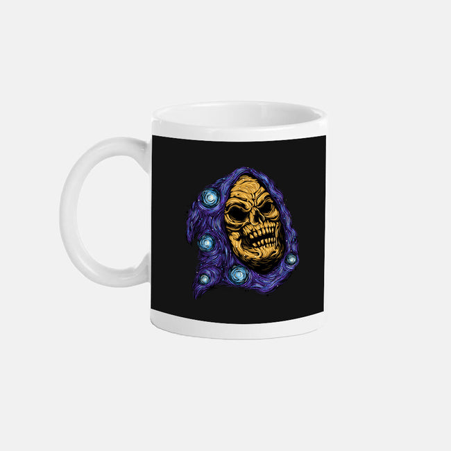 Starry Night Of Doom-None-Mug-Drinkware-glitchygorilla