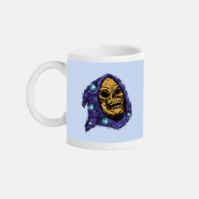 Starry Night Of Doom-None-Mug-Drinkware-glitchygorilla